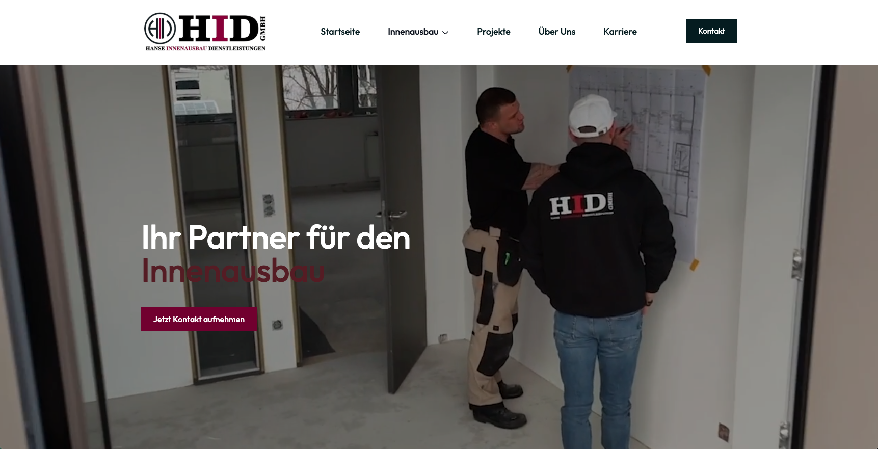 HID GmbH Website Screenshot