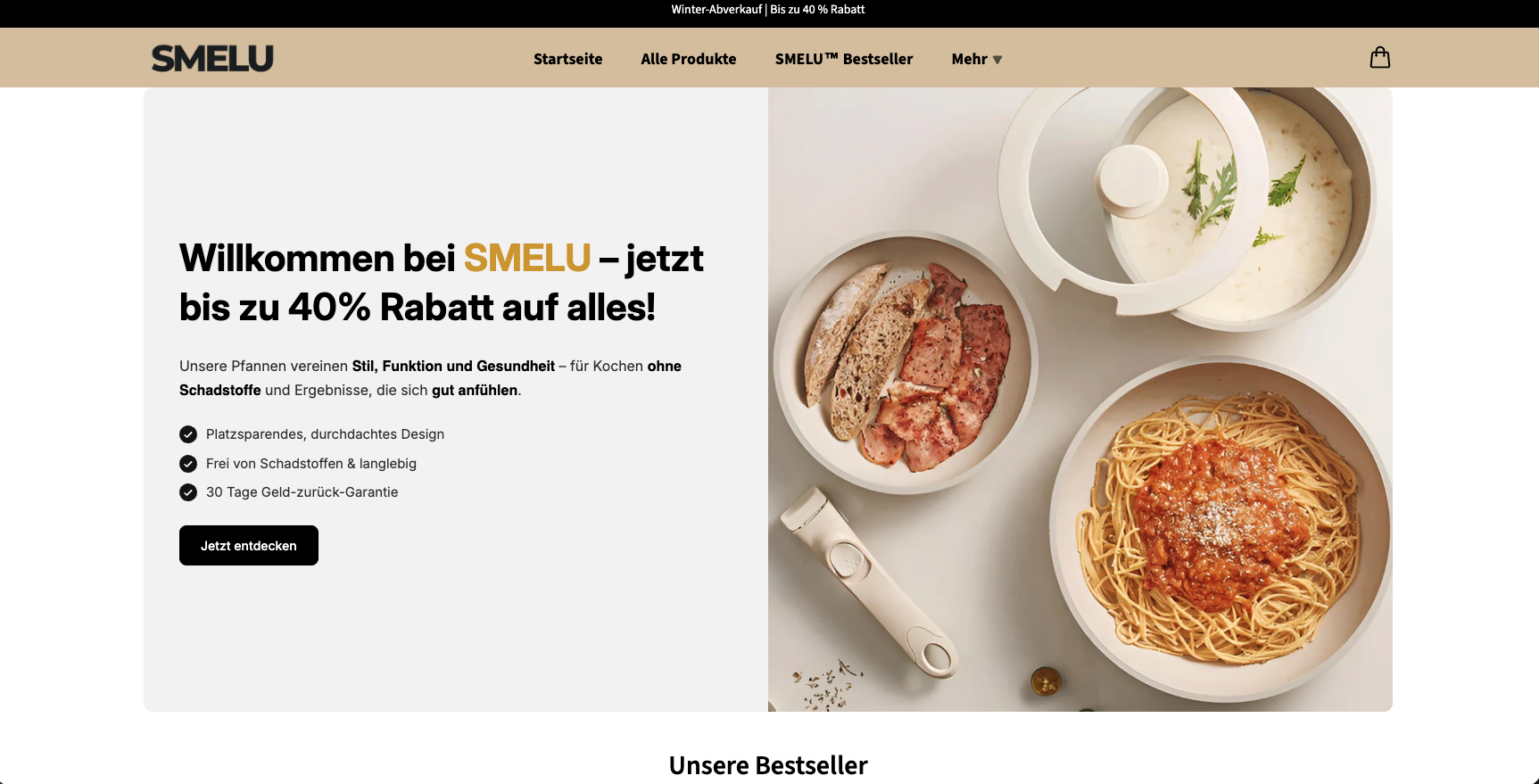SMELU Website Screenshot